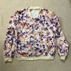 SHEIN Bomber style floral jacket